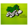Top view of the Stuff It Puff It Display Box.