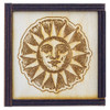 Laser etched Sun on the top of this wooden stash box.
