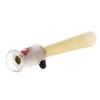 Raw glass tip cone bro mouthpiece with pre rolled inside.