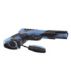 silicone pistol hand gun hand pipe and nectar collector with quartz nail.