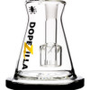 A close view of the drum percolator inside the body of this water pipe.