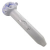 Huge extra large glass hand pipe with roll stop.