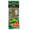 Watermelon terpene-flavored pre-rolled palm leaf rolls in their packaging.