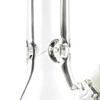 Close-up of the ice catcher on this 12" Heavy-Duty Beaker Bong