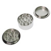 Pocket sized travel grinder apart.