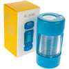 Glow Jar 110ml Airtight Stash Jar with Grinder and Metal Pipe