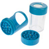  Glow Jar 110ml Airtight Stash Jar with Grinder and Metal Pipe 