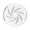The front of a clear Coin Carb Cap