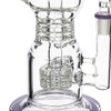 Flying Pig 12" Double Matrix Stemless Recycler, Blue
