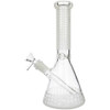 Champion Glass 10" Sandblasted Glass Beaker Ice Bong