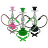 Premium Hookah 12" Swirl 2-Hose Hookah, Assorted Colors