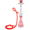 Premium Hookah 20" Hieros 1-Hose Hookah in red color for sale