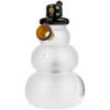 Quarter shot of a Snowperson Cone Bubbler with the cone holder in view.