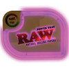  RAW Power Tray LED lighted rolling tray by Raw Brand RGB light.
