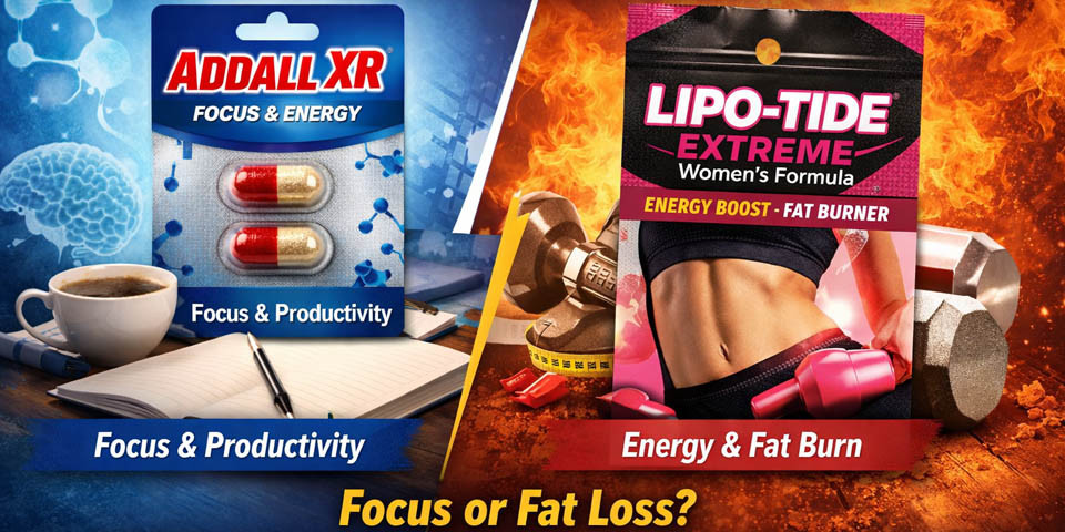 Addall XR vs Lipo-Tide Extreme: What’s the Difference? (Real User Experiences & Effects Explained)