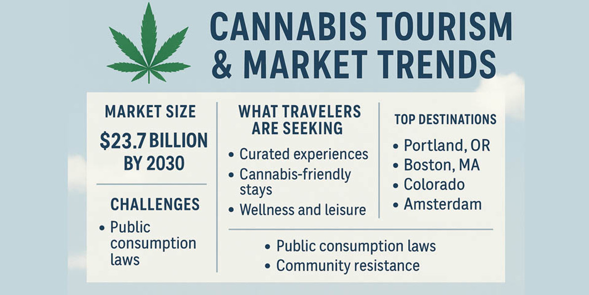 Cannabis Tourism & Market Trends: Exploring Demand, Destinations, and Growth (July 2025)