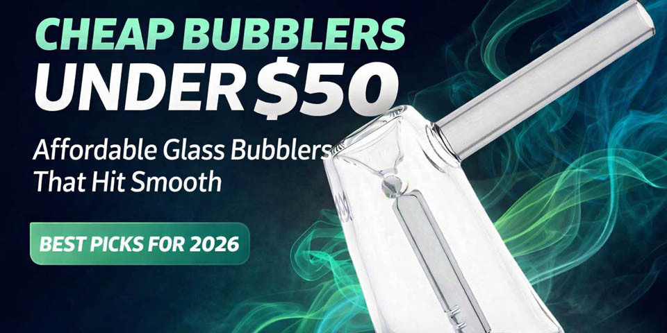Cheap Bubblers Under $50 (2026 Guide) – Affordable Glass Bubblers That Hit Smooth