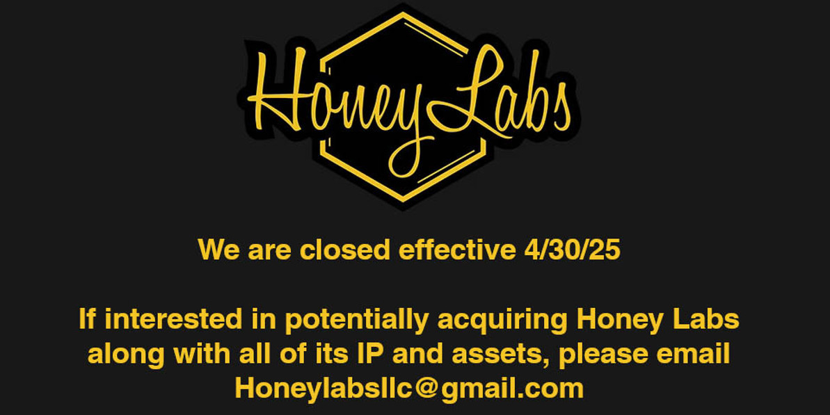 Honey Labs Has Shut Down—The Flagship Honey Dabber Straw May Be Gone Forever. Stock Up While Supplies Last!
