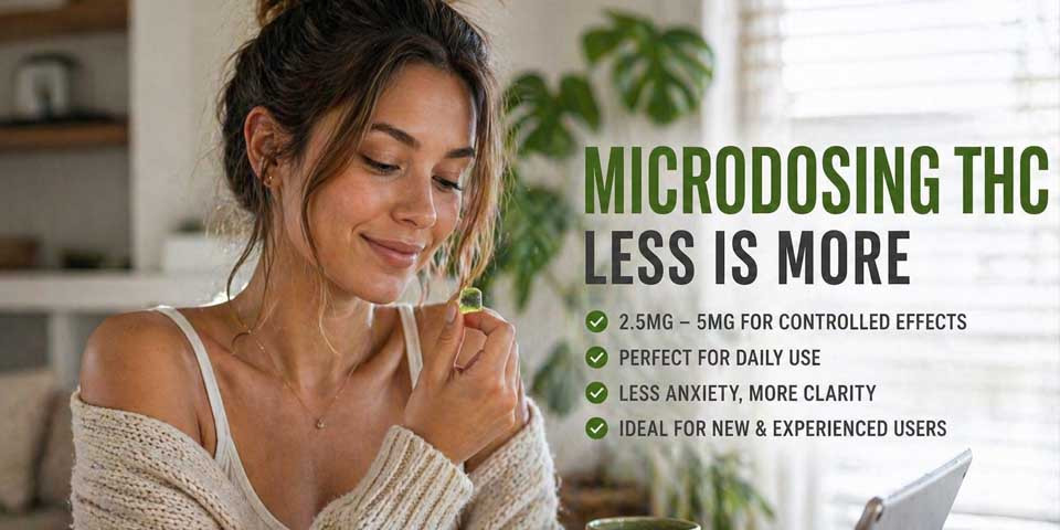Microdosing THC in 2026: Why Low-Dose Edibles Are Taking Over