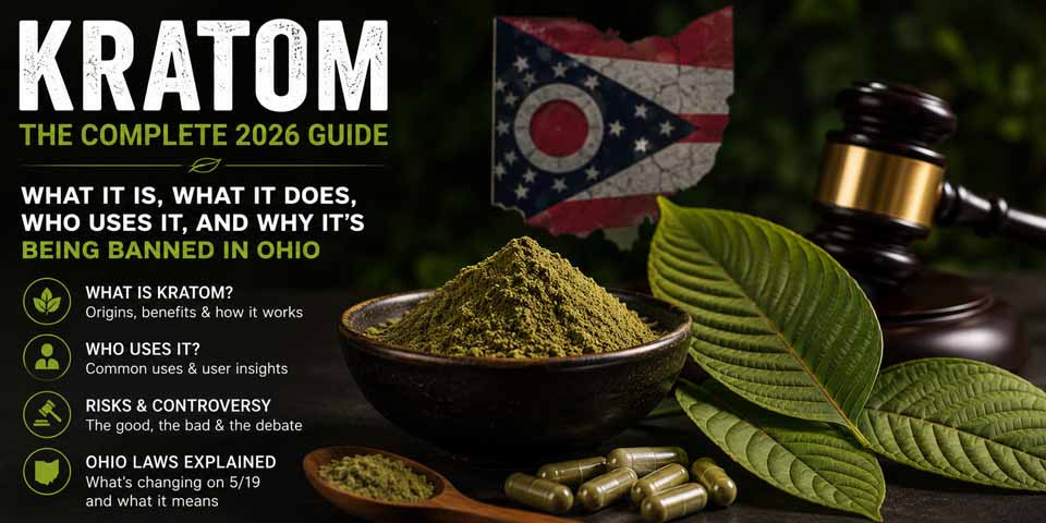 Ohio Kratom Laws Explained (2026): Synthetic Kratom Ban vs Natural Kratom Leaf