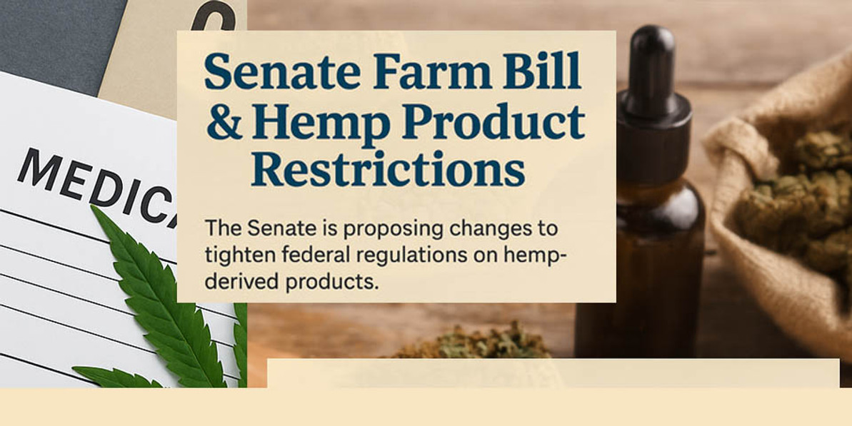Senate Farm Bill & Hemp Product Restrictions: What the Industry Needs to Know