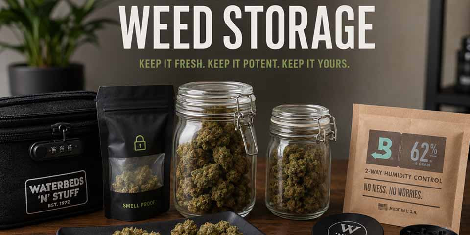 The Ultimate Guide to Weed Storage: How to Keep Cannabis Fresh, Potent & Smell-Free