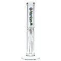 Hard Times Glass 10" Straight Bong with Ice Pinch