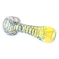 Chameleon Glass Ash Catcher with Pattern, Assorted Colors