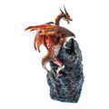 Dragon Cave Red Backflow Incense Burner right angle