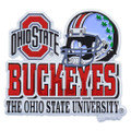 O-H! This awesome 3D magnet features the Ohio State logo and a Scarlet & Gray helmet decorated with Buckeyes.