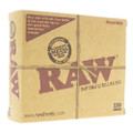 Boxed font view of the Raw auto roll tin for 110mm papers. 