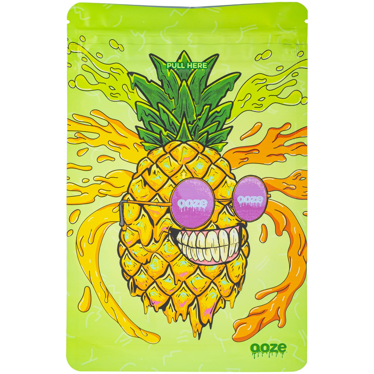 Ooze Designer Series 1 Ounce Smell Proof Mylar Bags, 10-Pack