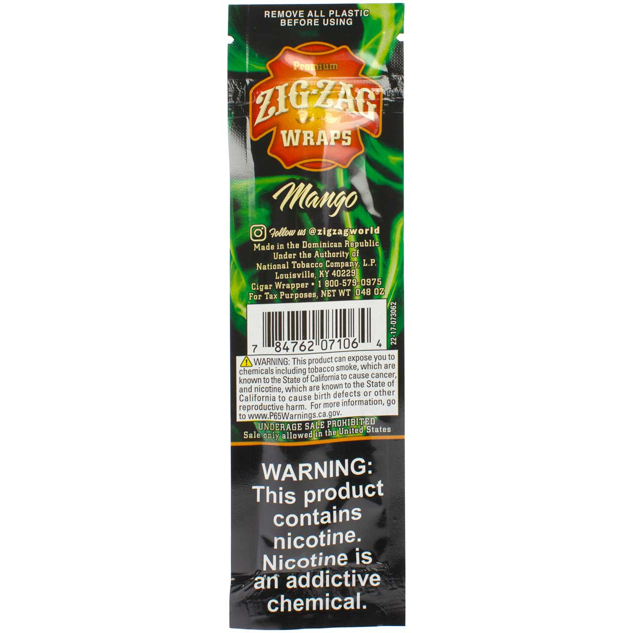 are zig zag wraps made of tobacco Do Roll Papers Contain Zig-Zag Mango Blunt Wraps |