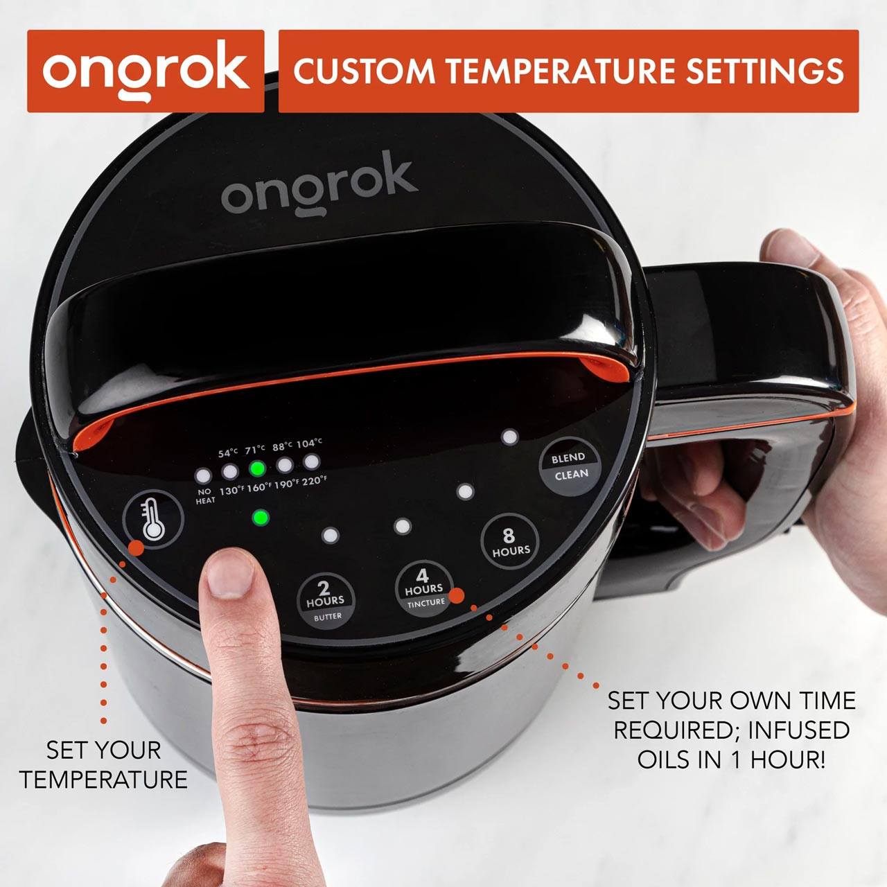 ONGROK 5-Cup Botanical Infuser & Butter Maker | All-In-One