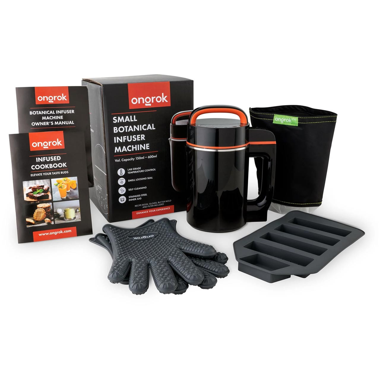 ONGROK 2.5-Cup Botanical Infuser & Butter Maker – All-In-One