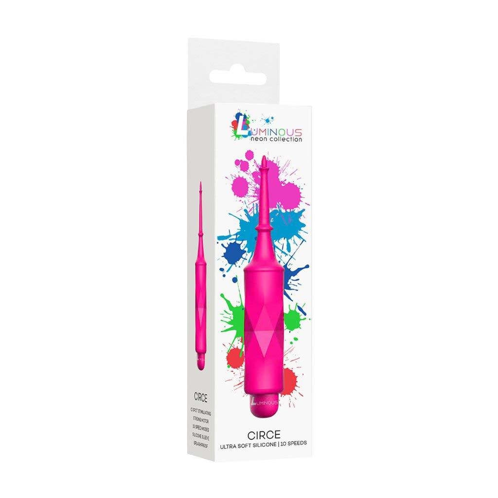 Circe Ultra Soft Multi-Speed Bullet Vibe with Silicone Sleeve - Fuchsia