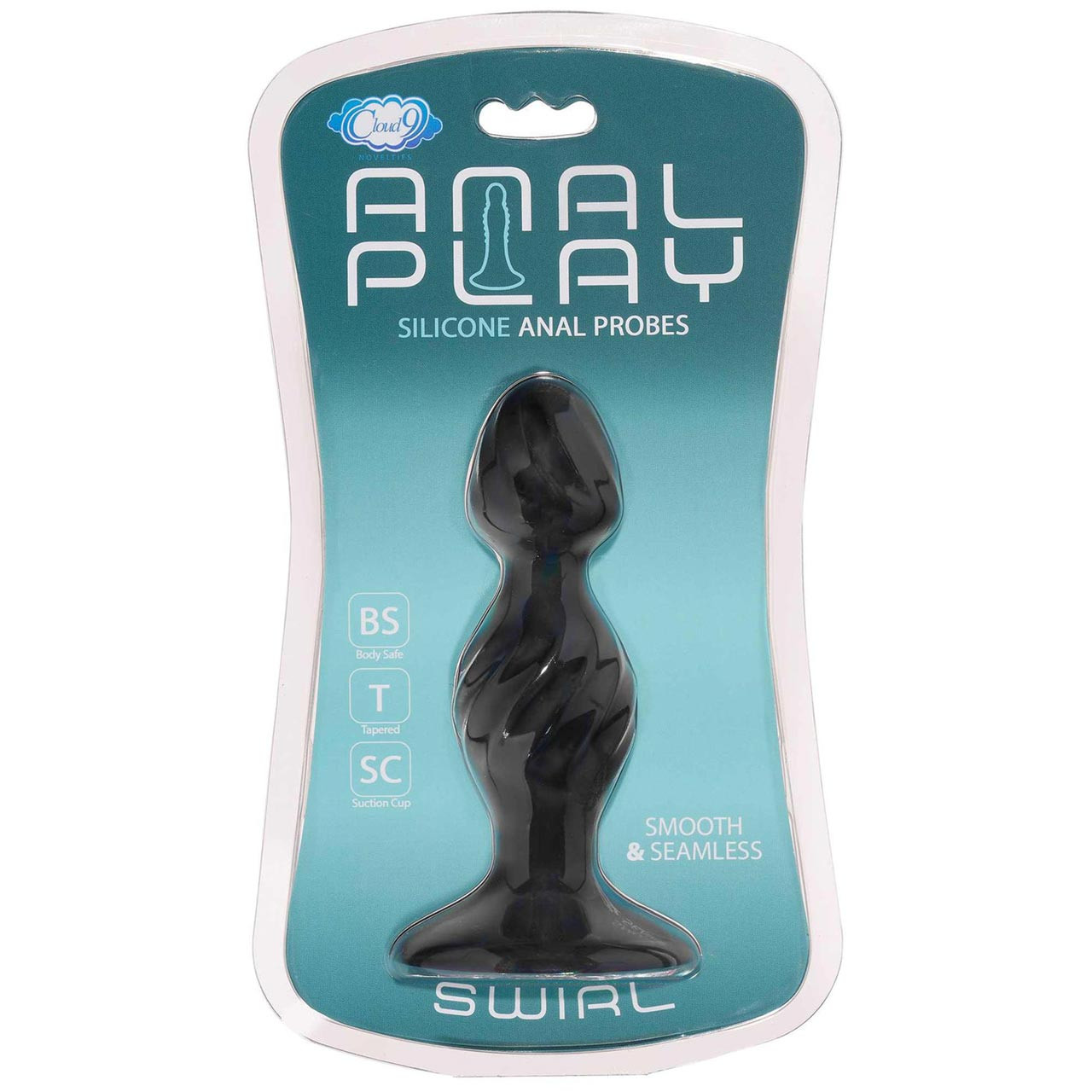 Cloud 9 Anal Play Silicone Swirl | Waterbeds 'n' Stuff