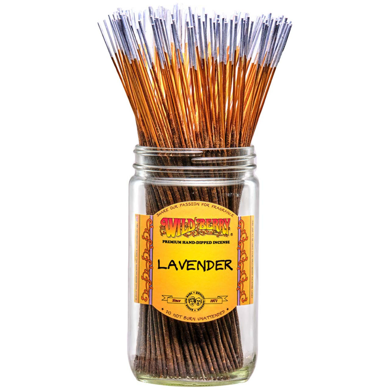 Wild Berry Traditional Incense Sticks - Lavender, 100 Sticks