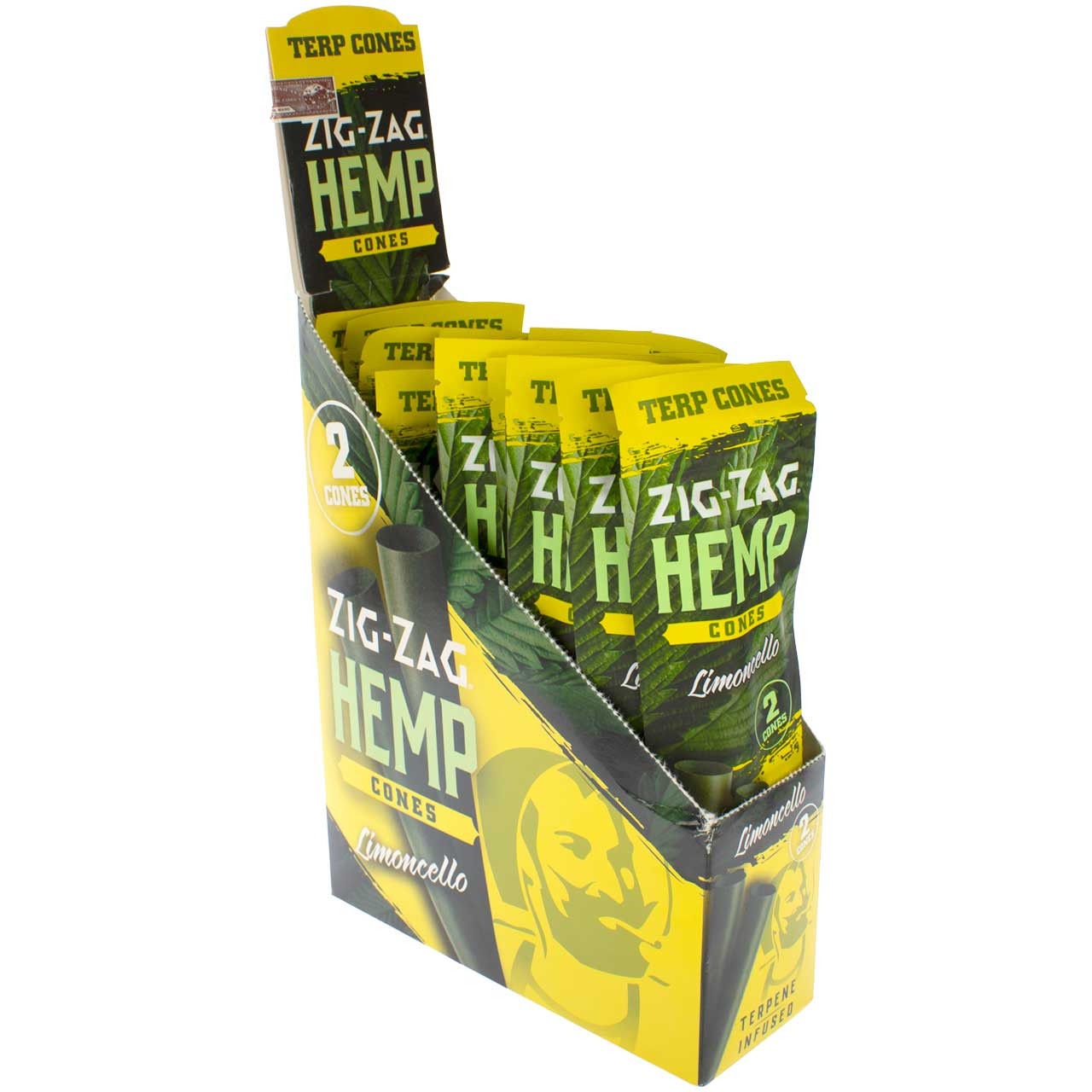 Zig-Zag Limoncello Terp Hemp Cones | Waterbeds 'n' Stuff