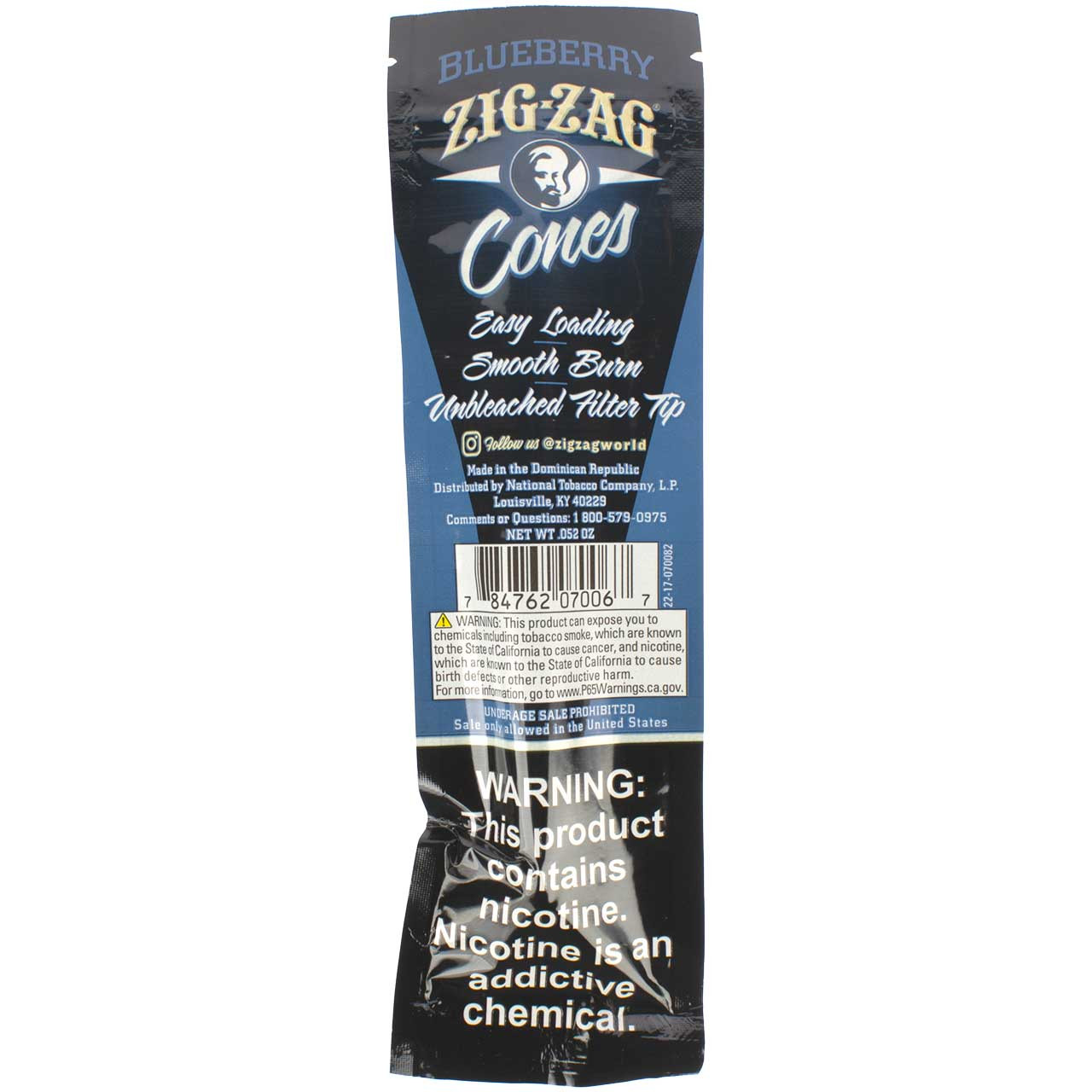 Zig-Zag Blueberry Cones