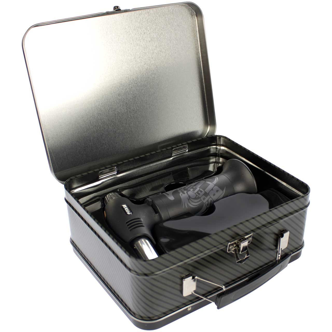 Special Blue Inferno Pro Torch with Stash Box - Black | Waterbeds