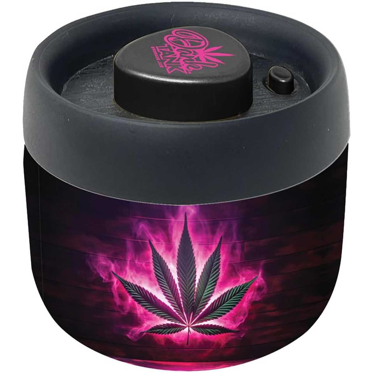 Fujima Dank Tank Vacuum Jar – Neon Flame Leaf (400ml)