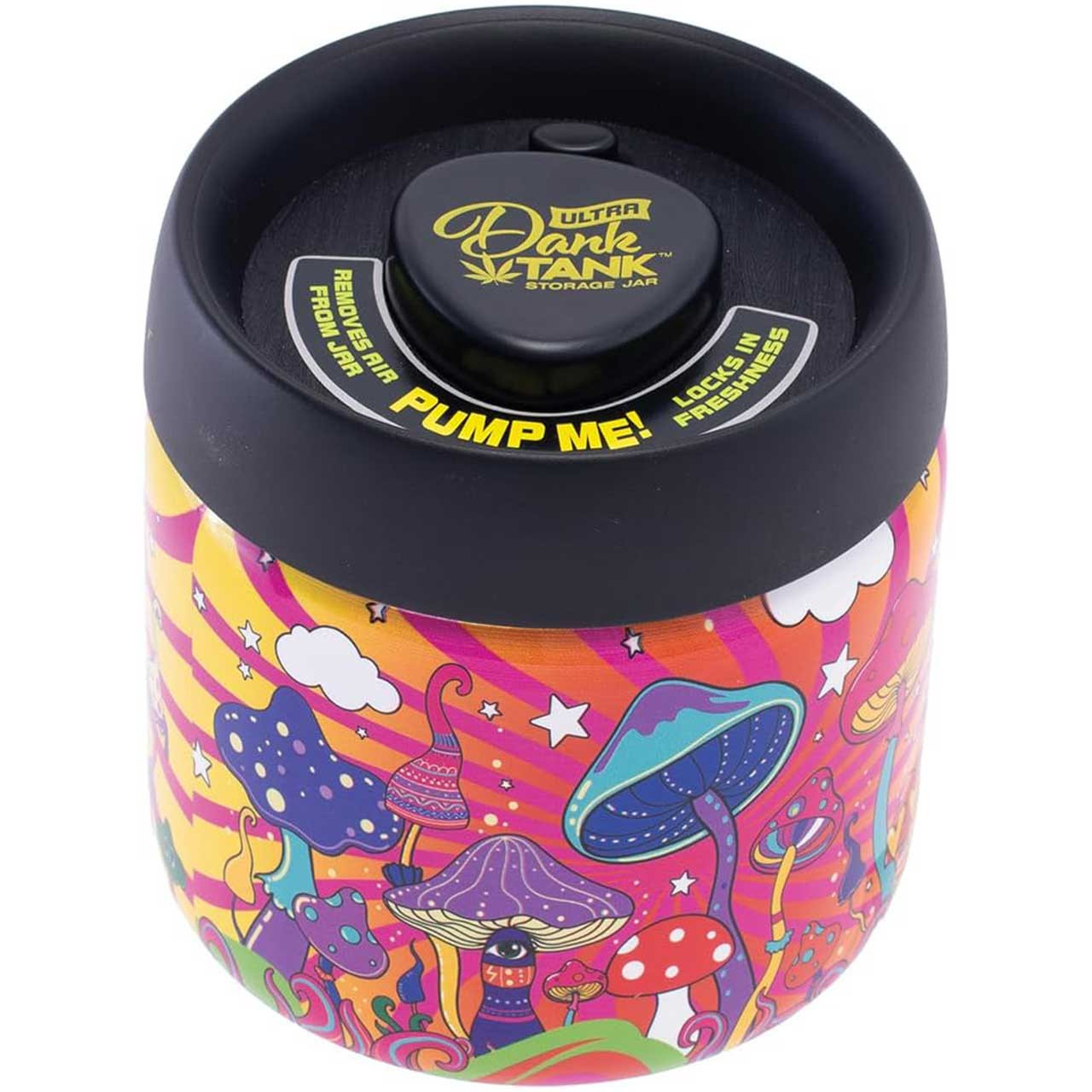 Fujima Dank Tank Vacuum Jar – Mushroom Vibe (400ml)