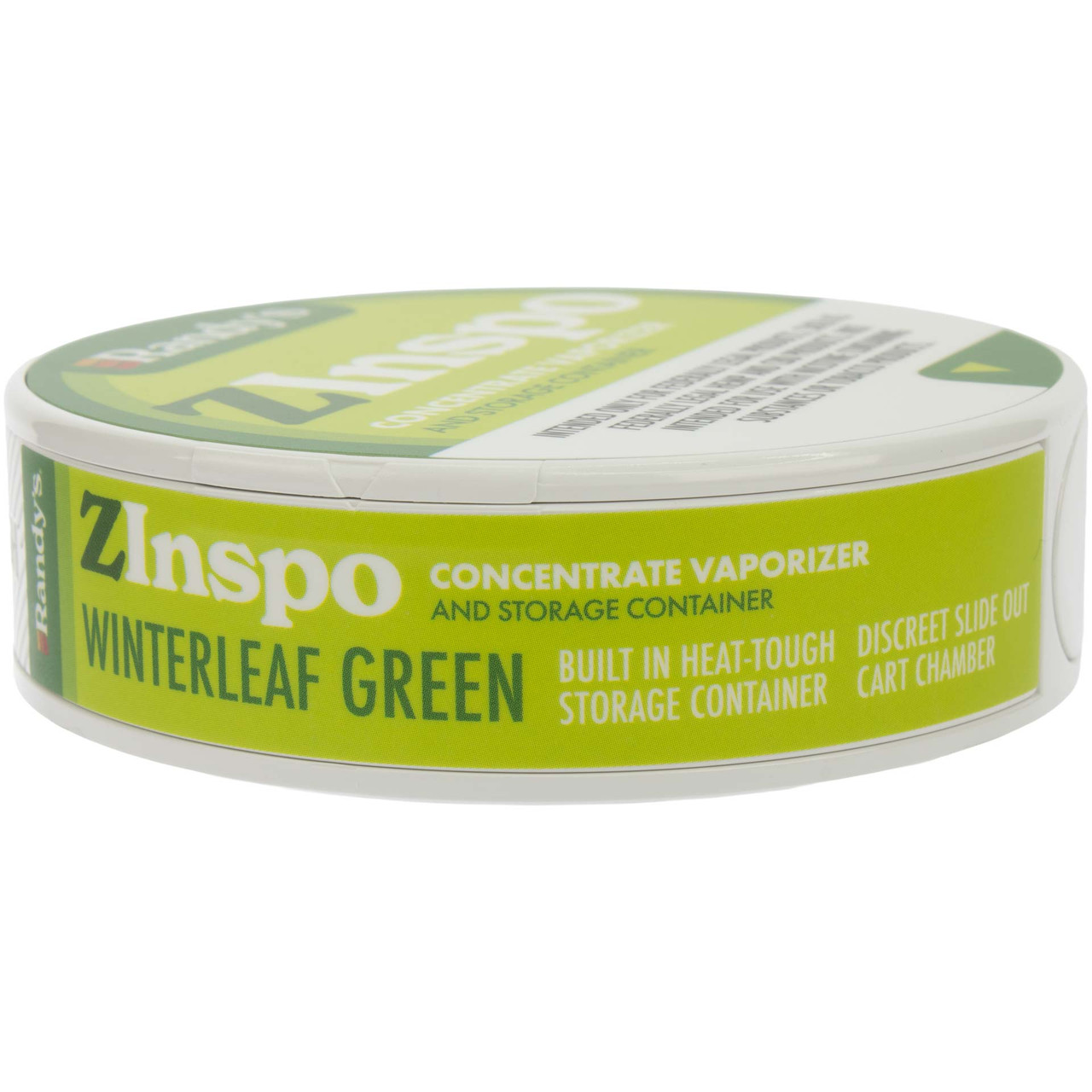 Randy's ZInspo Stealth 510 Cartridge Vaporizer  Winterleaf Green