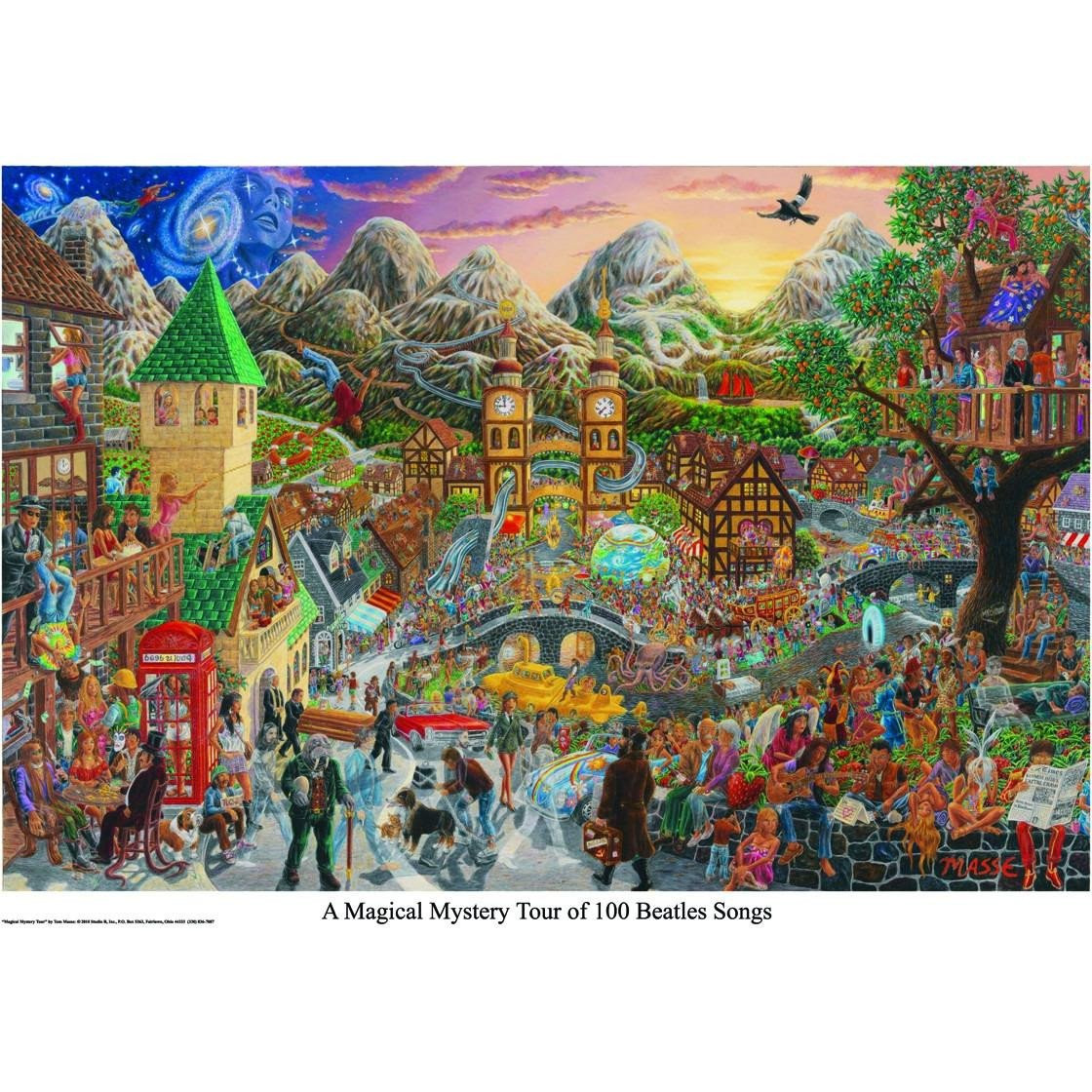 Magical Mystery Tour aka 100 Beatles Songs by Tom Masse