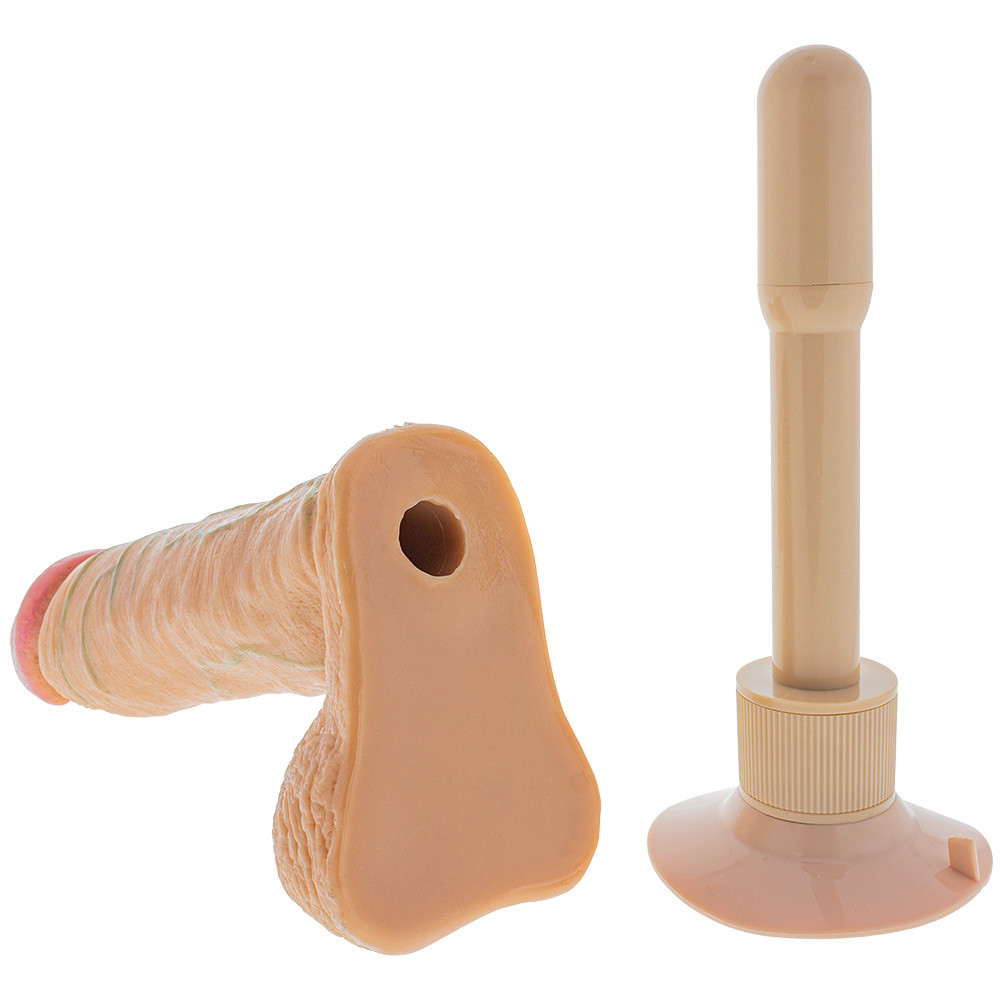 realistic vibrating penis King Cock 7-Inch Vibrating Cock With Balls Flesh Realistic Vibe – Adult  Stuff Warehouse main image 0