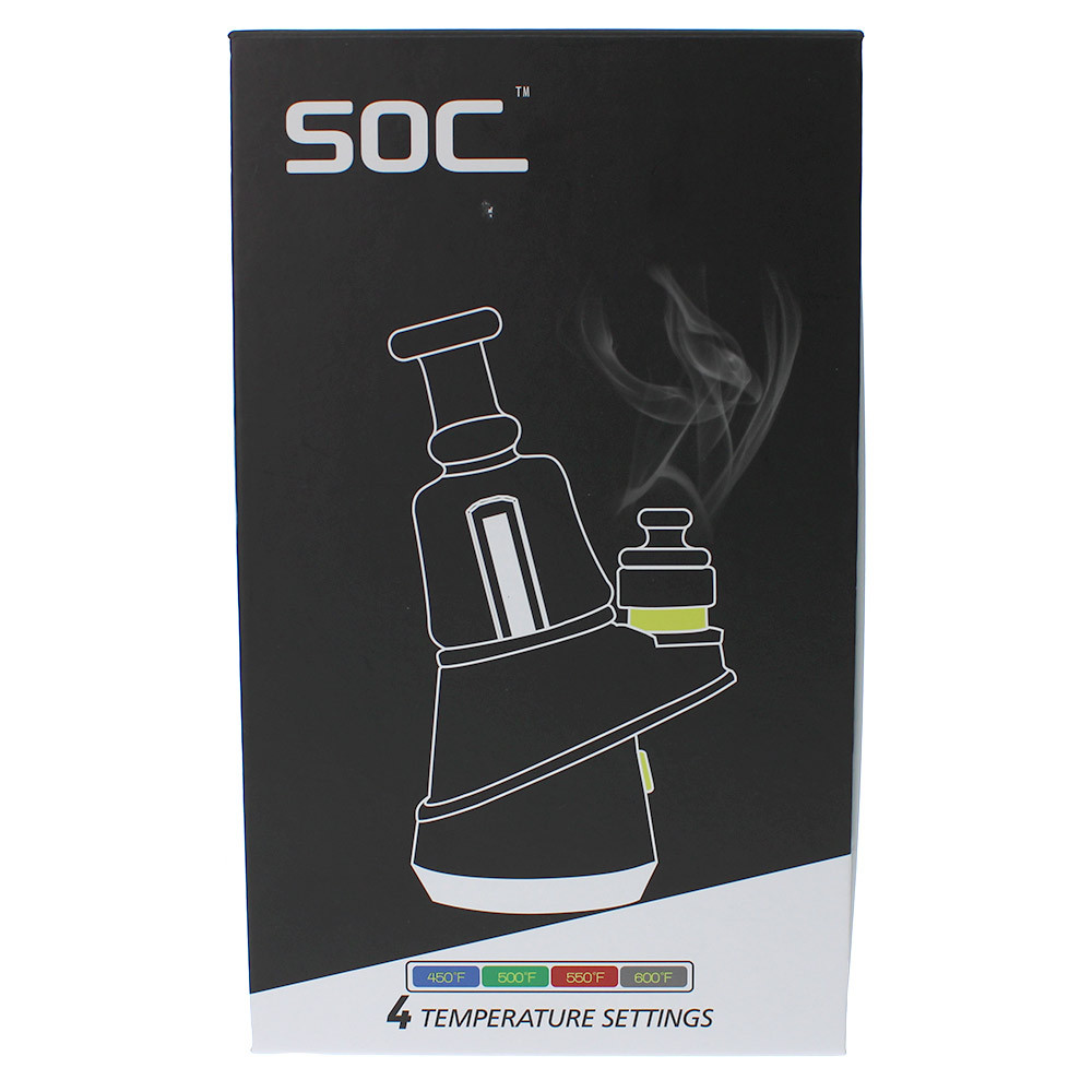 SOC Peak Electric Dab Rig 2.0, Black | Portable E-Rig