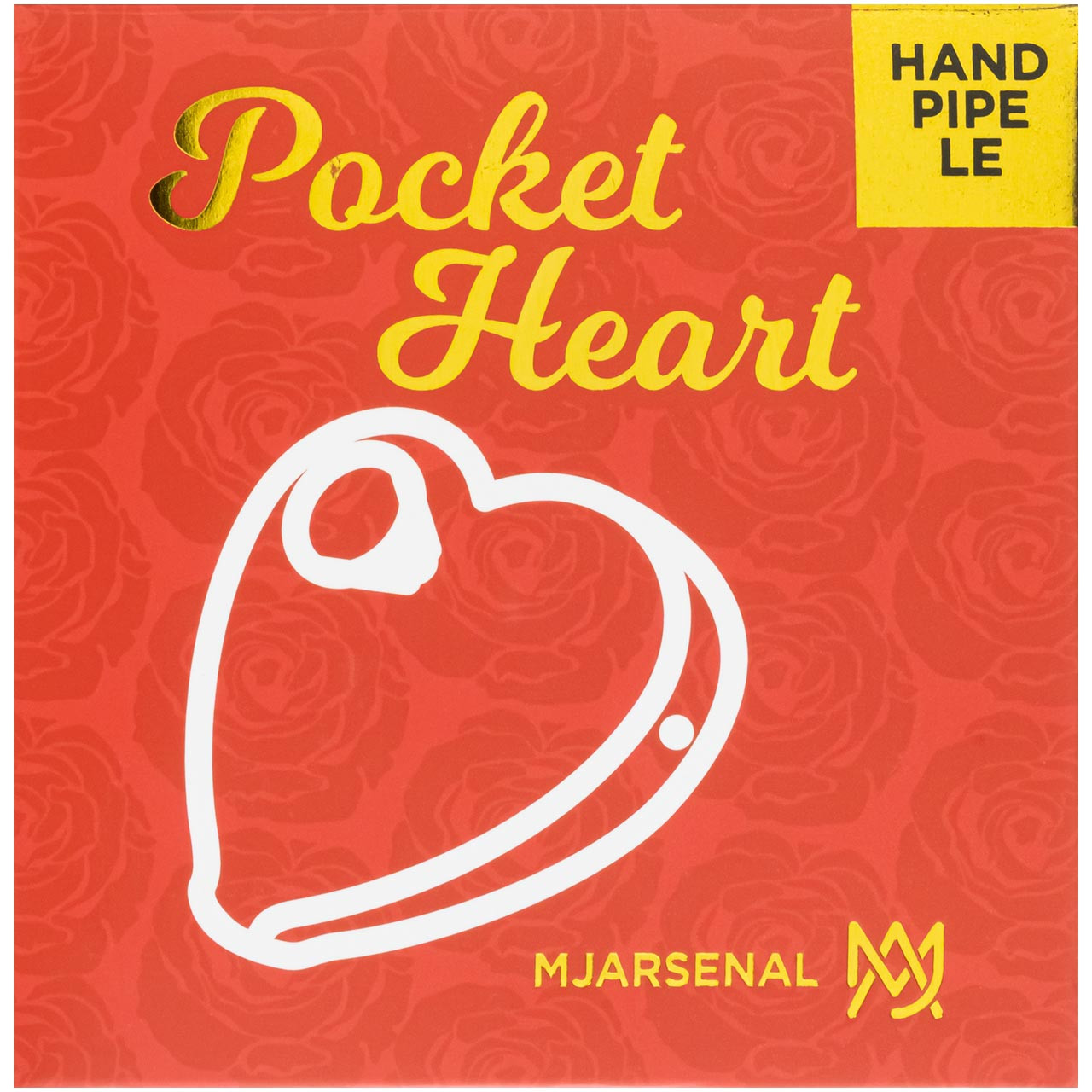 MJ Arsenal Pocket Heart Hand Pipe – Limited Edition Valentine's