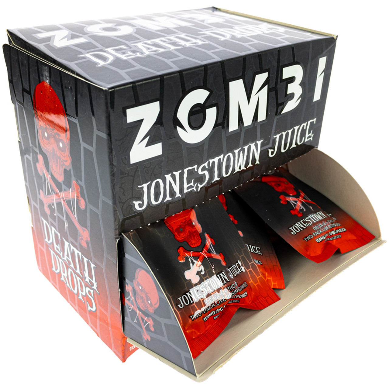 Shop Zombi Death Drops Gummies 150mg