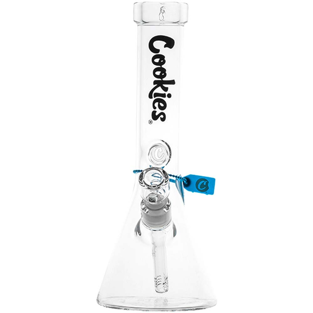 Cookies Cookie V Beaker Water Pipe White